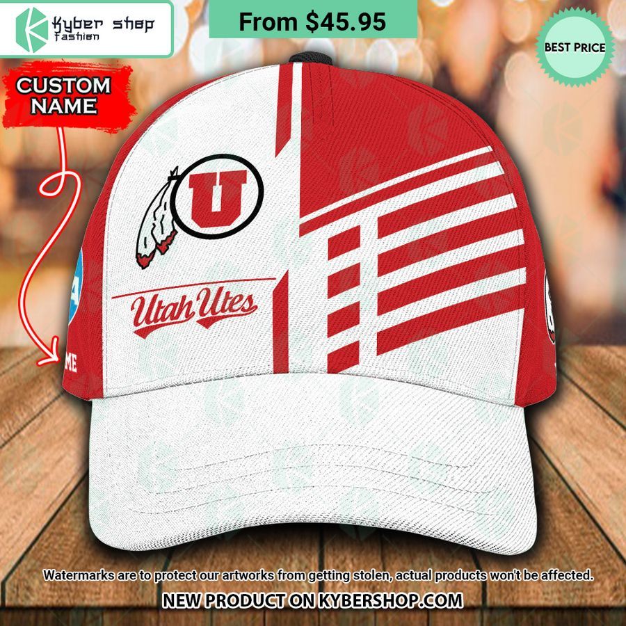 Utah Utes CUSTOM Polo Shirt, Cap