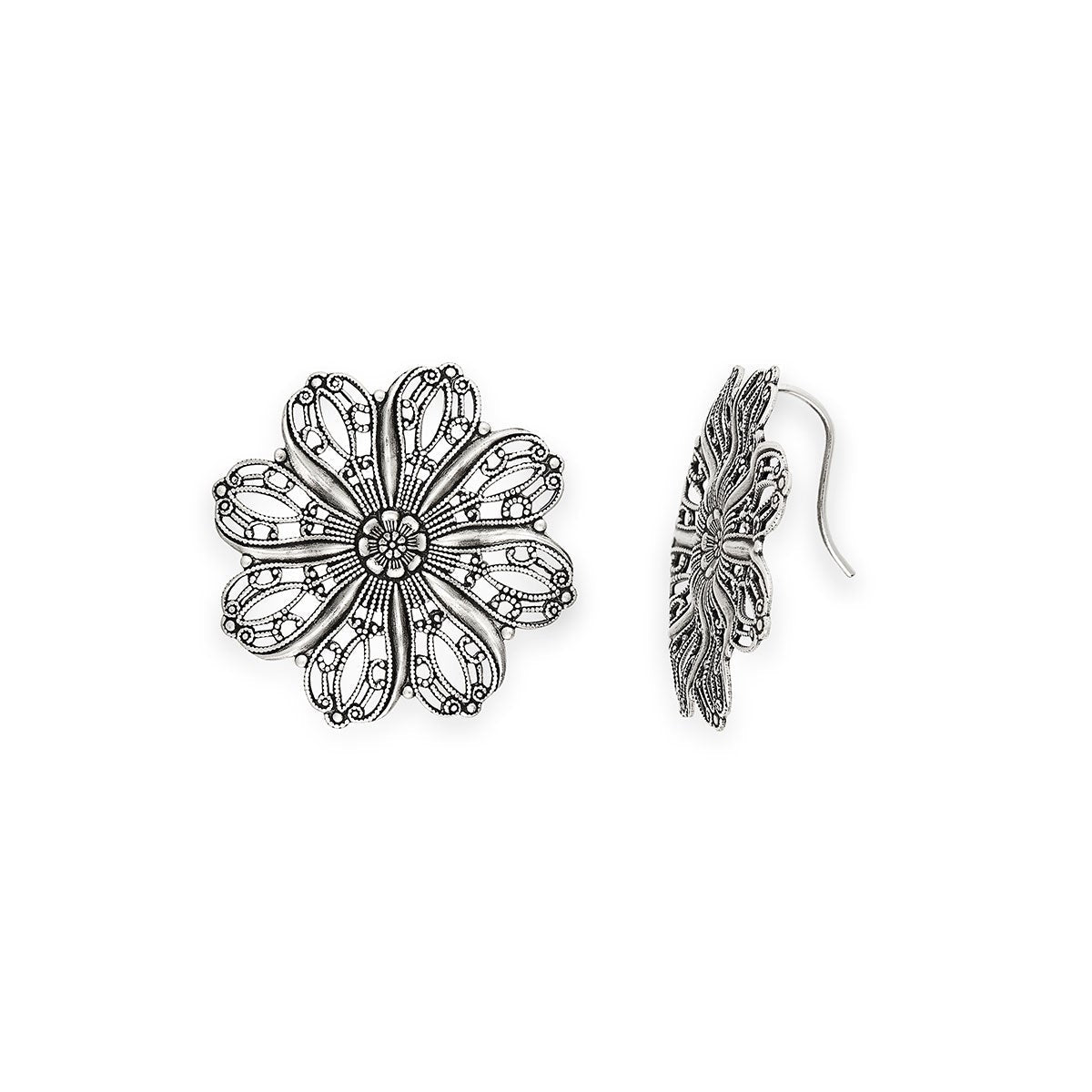 Snowflake Drop Earrings T-Shirts