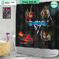 Van Halen Album 1978 Windown Curtain, Shower Curtain