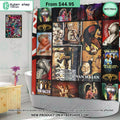 Van Halen Album Covers Collage Windown Curtain, Shower Curtain