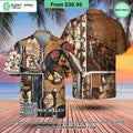 Van Halen Fair Warning Album Hawaiian Shirt
