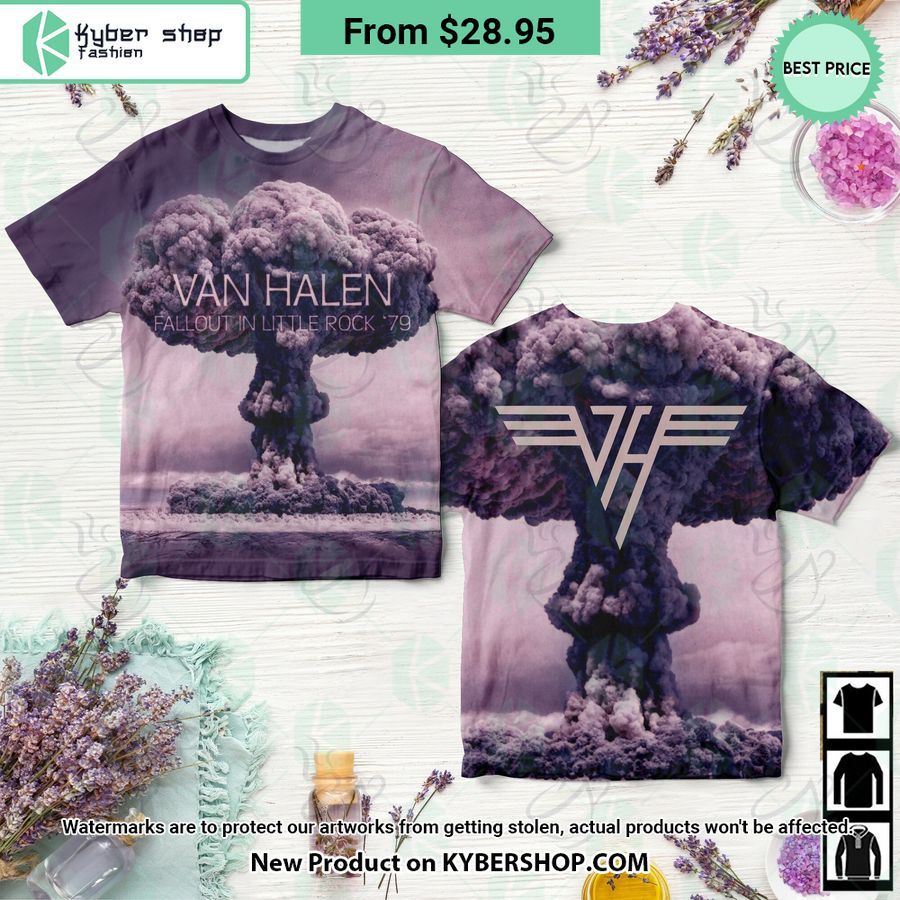 Van Halen Fallout In Little Rock ’79 Album Shirt, Hoodie, Tank Top