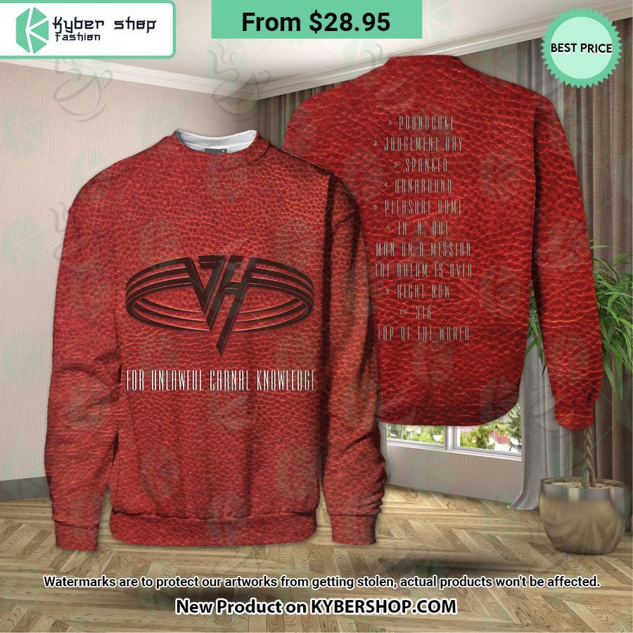 Van Halen For Unlawful Carnal Knowledge Album Shirt, Hoodie, Tank Top