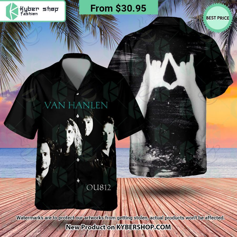 Van Halen Ou812 Album Hawaiian Shirt