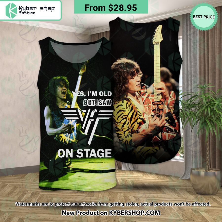 Van Halen Yes I’M Old But I Saw On Stage Shirt, Hoodie, Tank Top