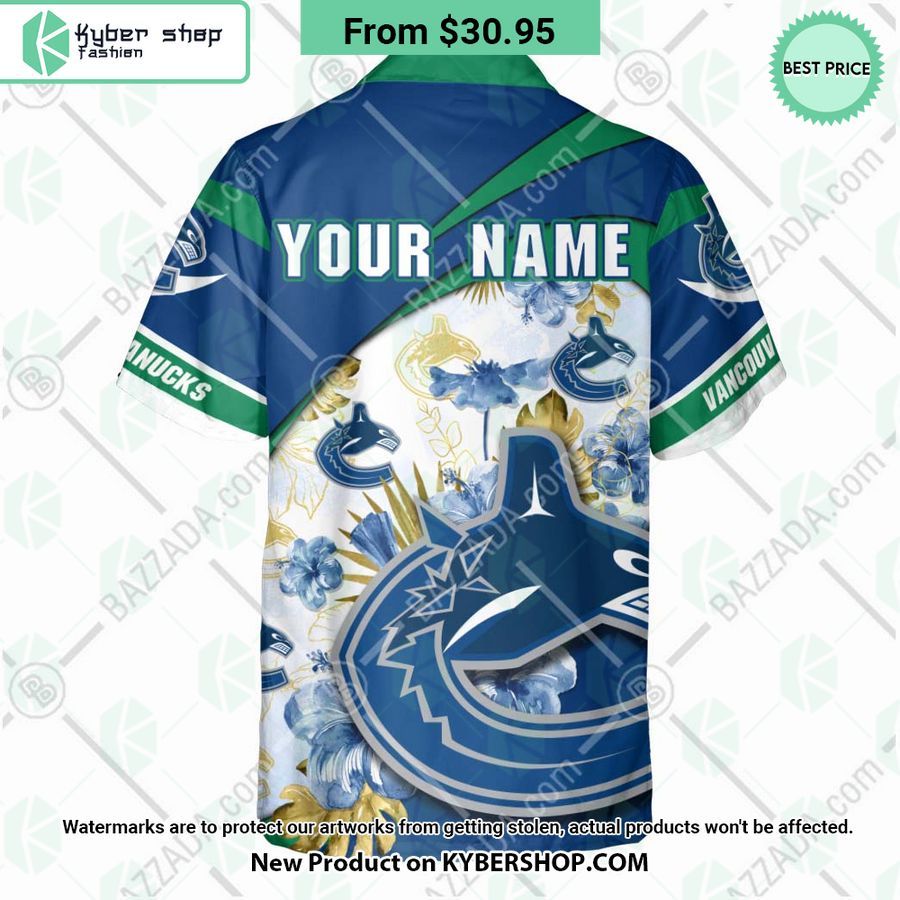 Vancouver Canucks custom personalized Hawaiian Shirt