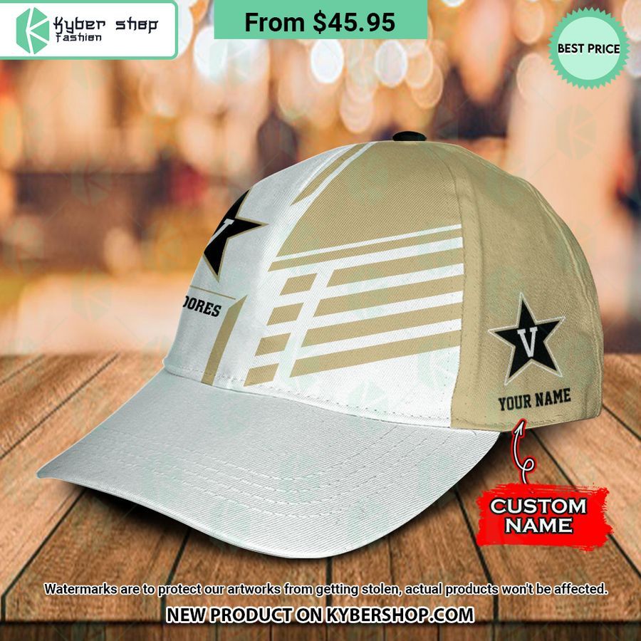 Vanderbilt Commodores CUSTOM Polo Shirt, Cap