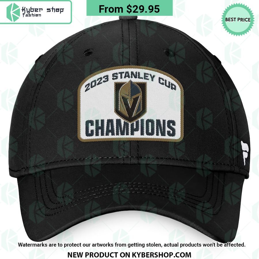 Vegas Golden Knights 2023 Stanley Cup Champions black Hat