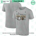 Vegas Golden Knights 2023 Stanley Cup Champions Gray T Shirt