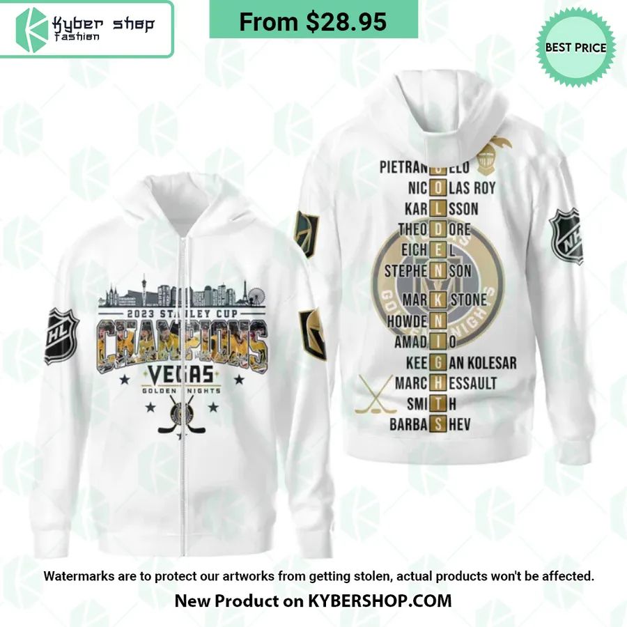 Vegas Golden Knights 2023 Stanley Cup Champions Hoodie