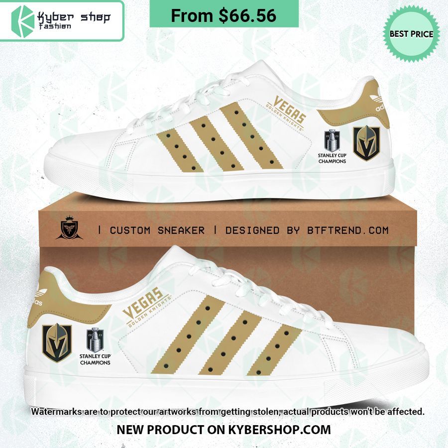 Vegas Golden Knights 2023 Stanley Cup Champions Stan Smith Shoes