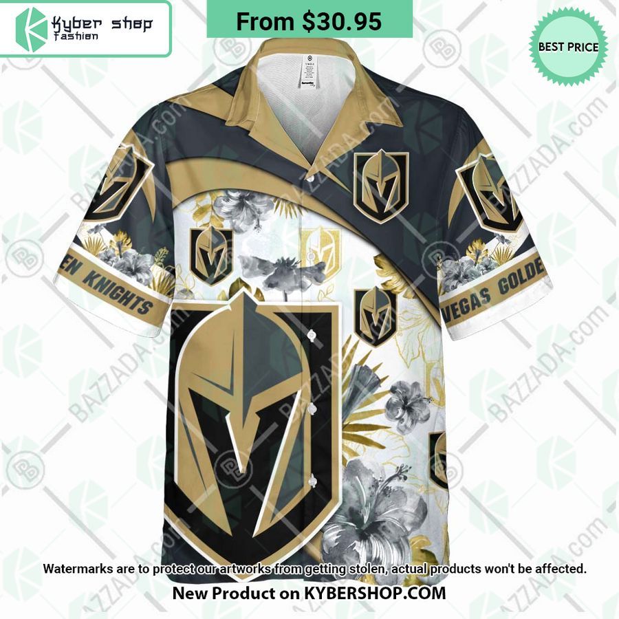 Vegas Golden Knights custom personalized Hawaiian Shirt