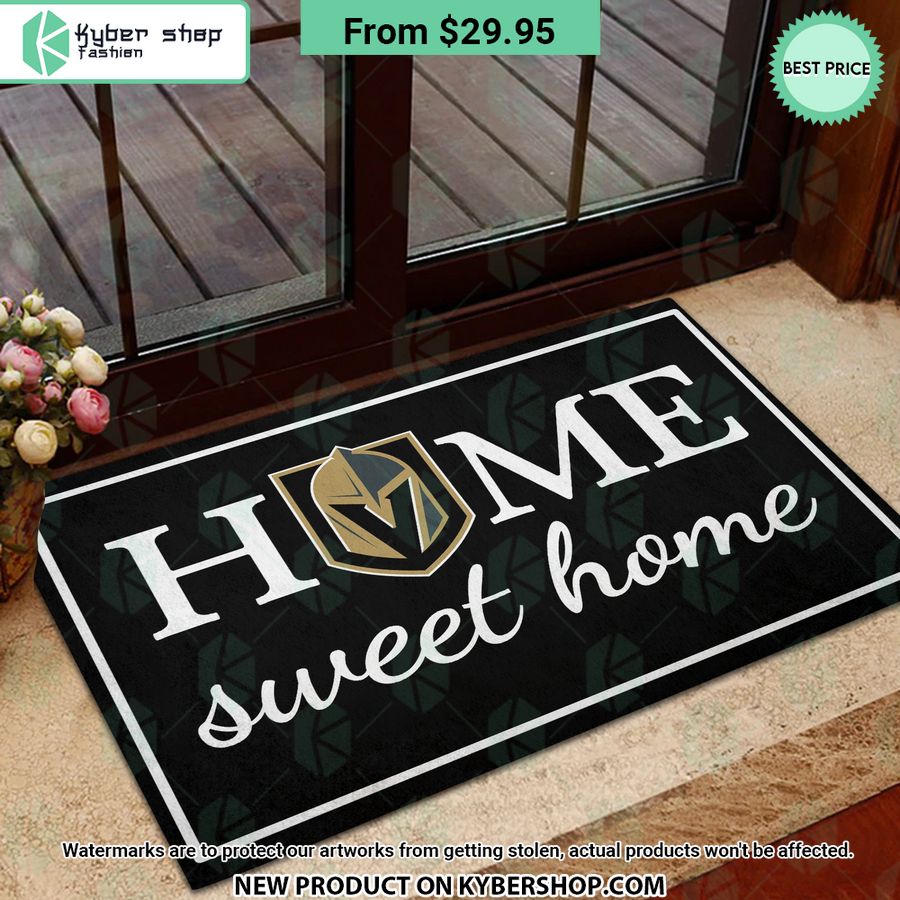 Vegas Golden Knights Home Sweet Home Doormat