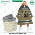 Vegas Golden Knights Hoodie Blanket