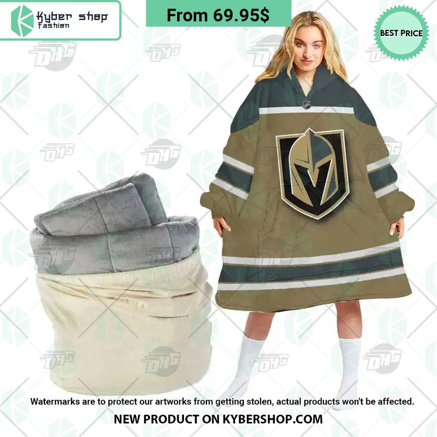 Vegas Golden Knights Hoodie Blanket