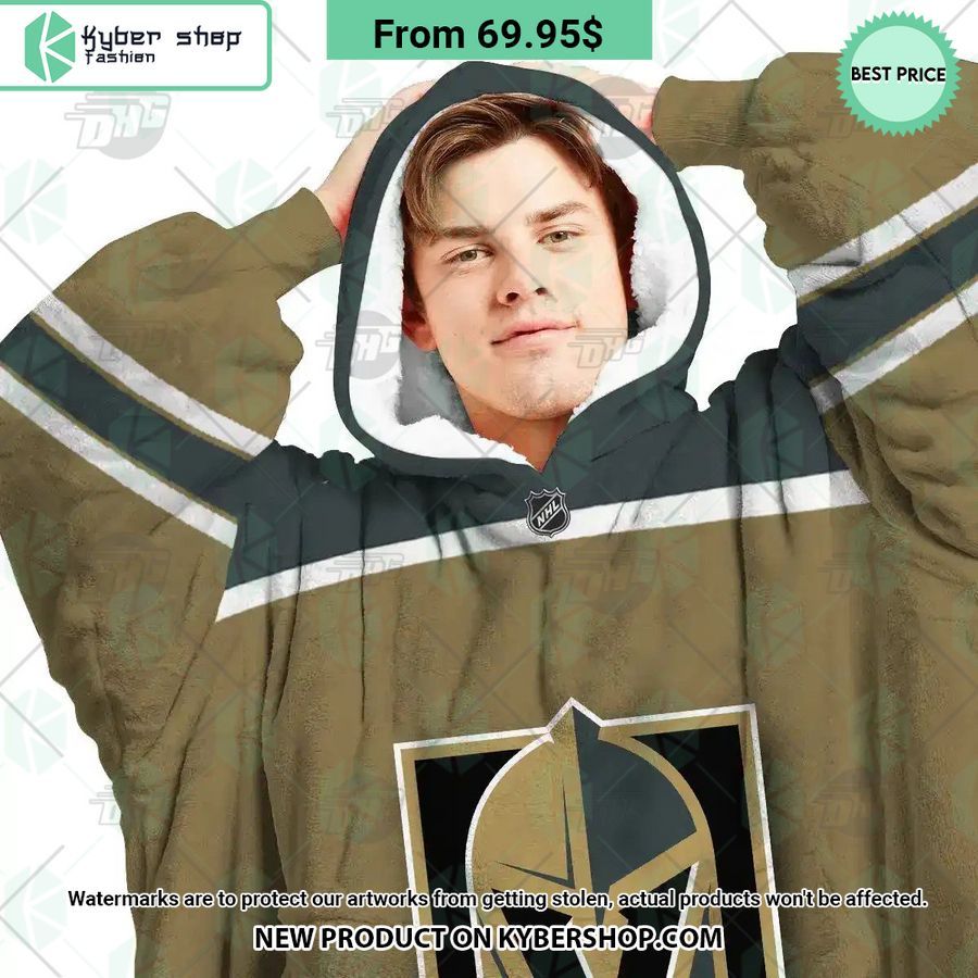 Vegas Golden Knights Hoodie Blanket