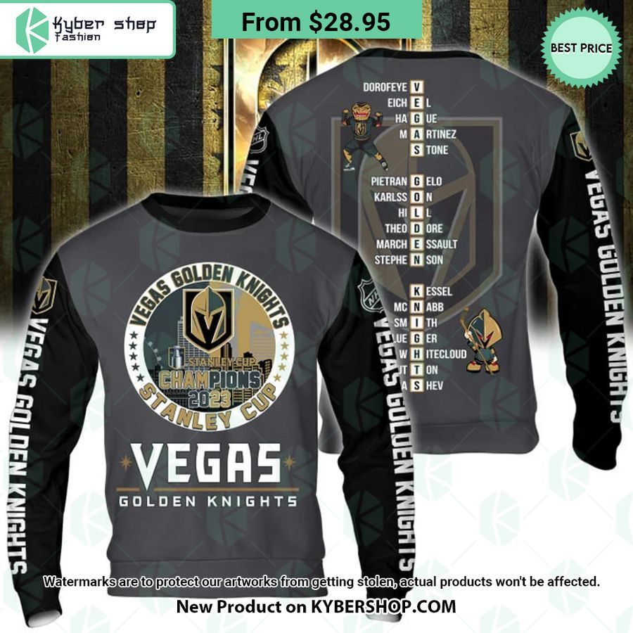 Vegas Golden Knights Stanley Cup Champions Hoodie