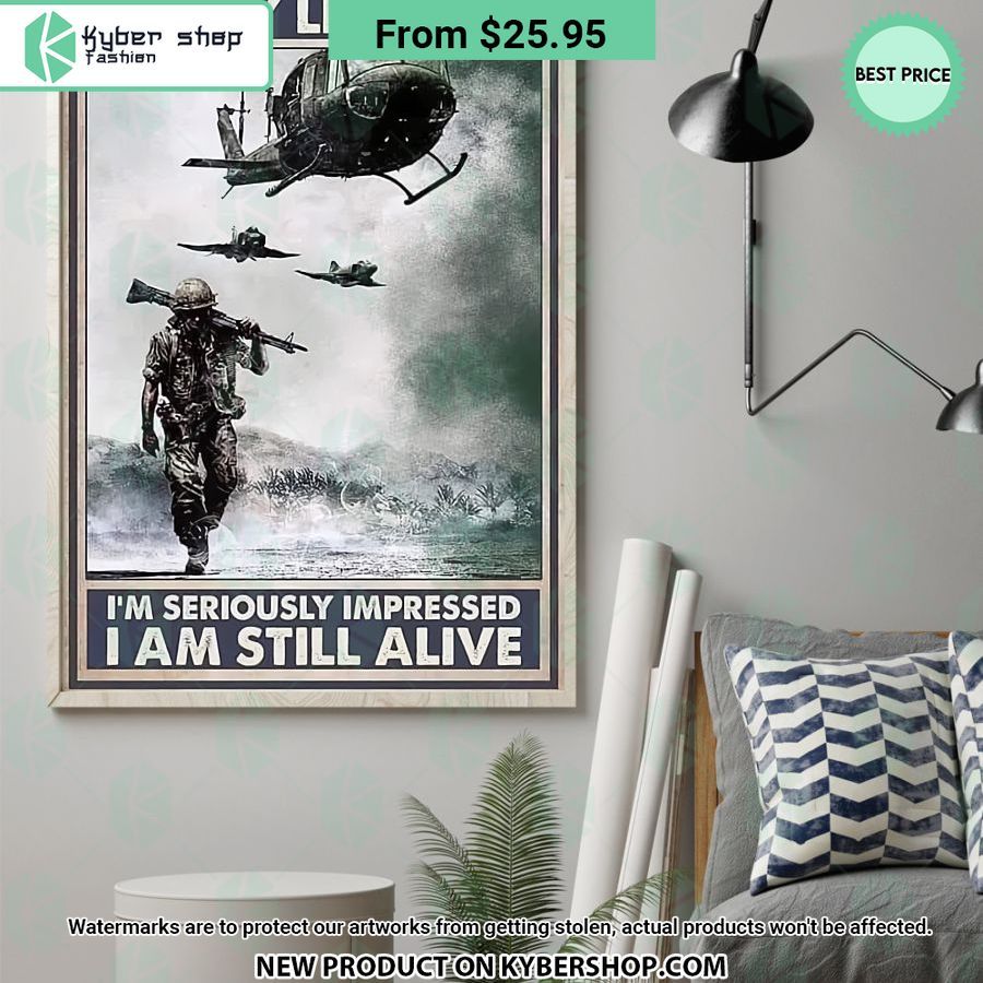 Veteran Sometimes I Look Back On My Life Poster