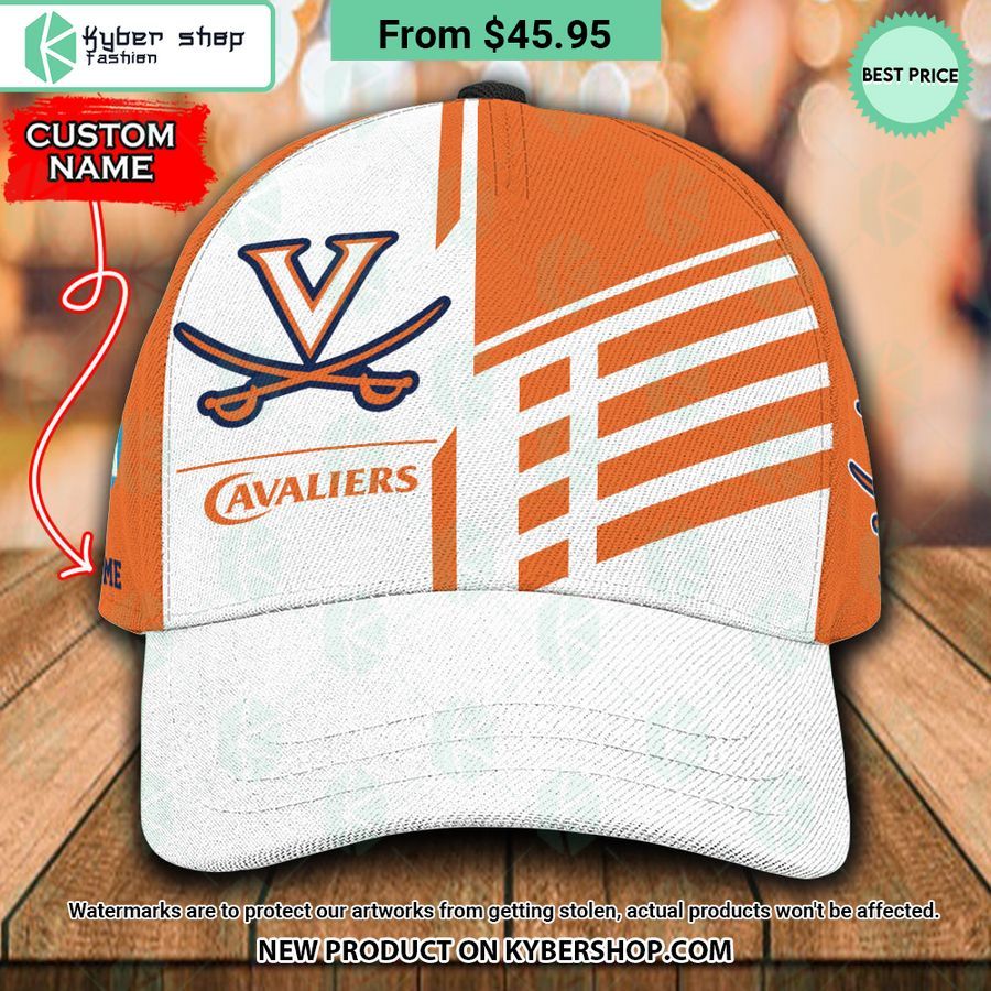 Virginia Cavaliers CUSTOM Polo Shirt, Cap