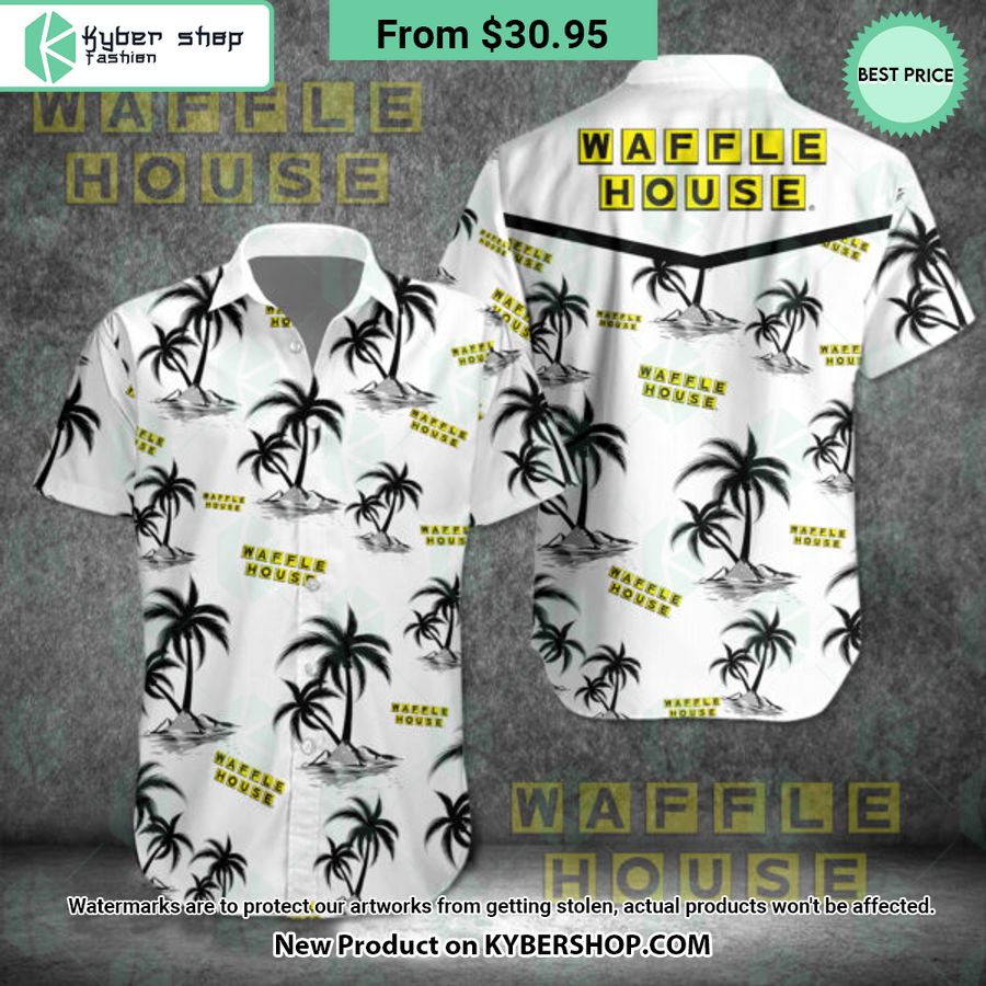 Waffle House Hawaiian Shirt
