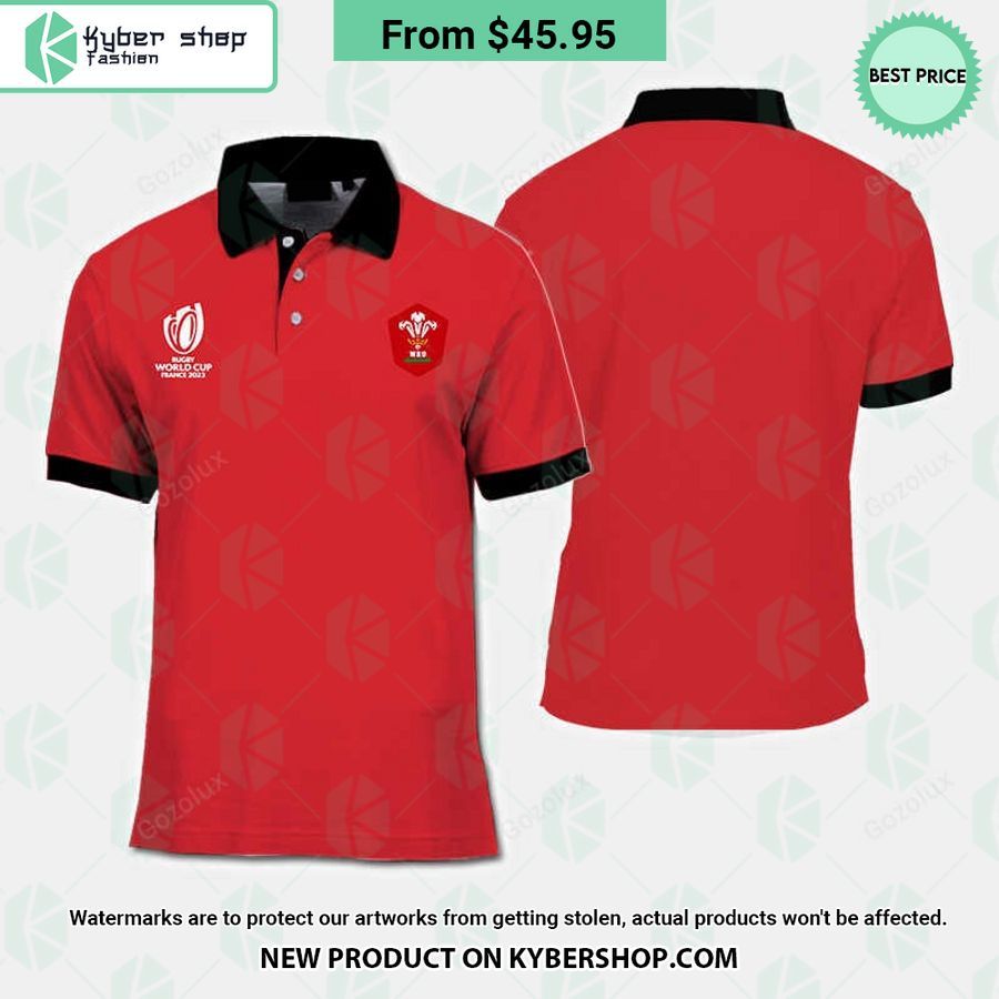 Wales Rugby World Cup 2023 Polo Shirt