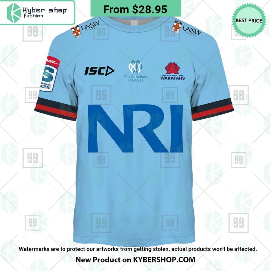 Waratahs Super Rugby Pacific Home Jersey CUSTOM Hoodie