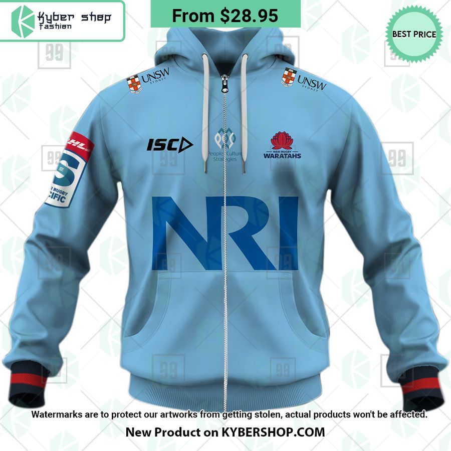 Waratahs Super Rugby Pacific Home Jersey CUSTOM Hoodie
