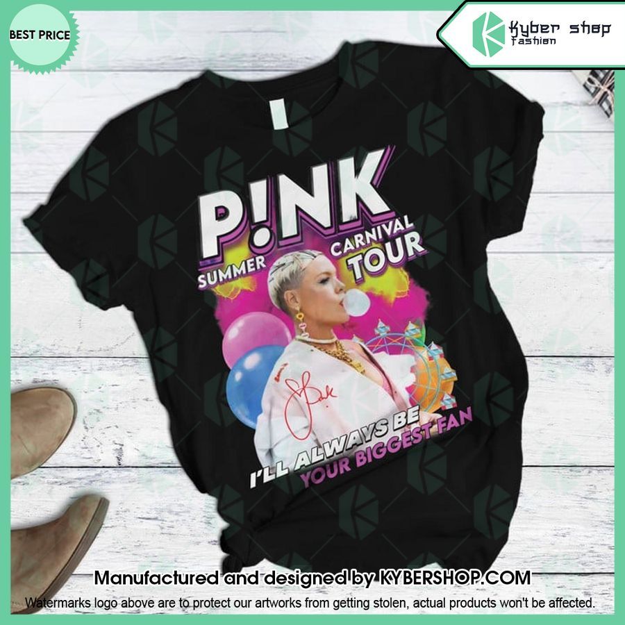 Warning I Am A Big Fan Of Pink T Shirt