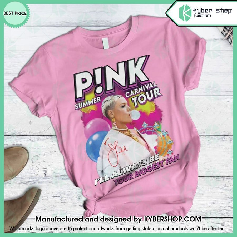 Warning I Am A Big Fan Of Pink T Shirt