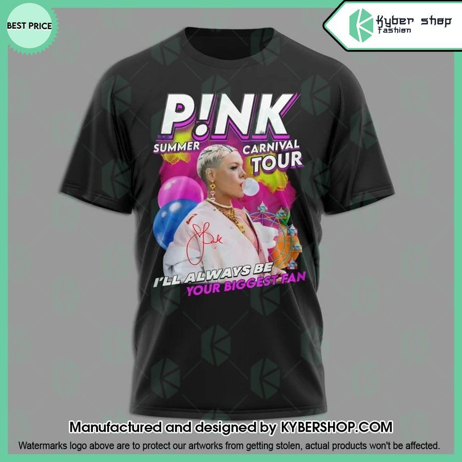 Warning I Am A Big Fan Of Pink T Shirt