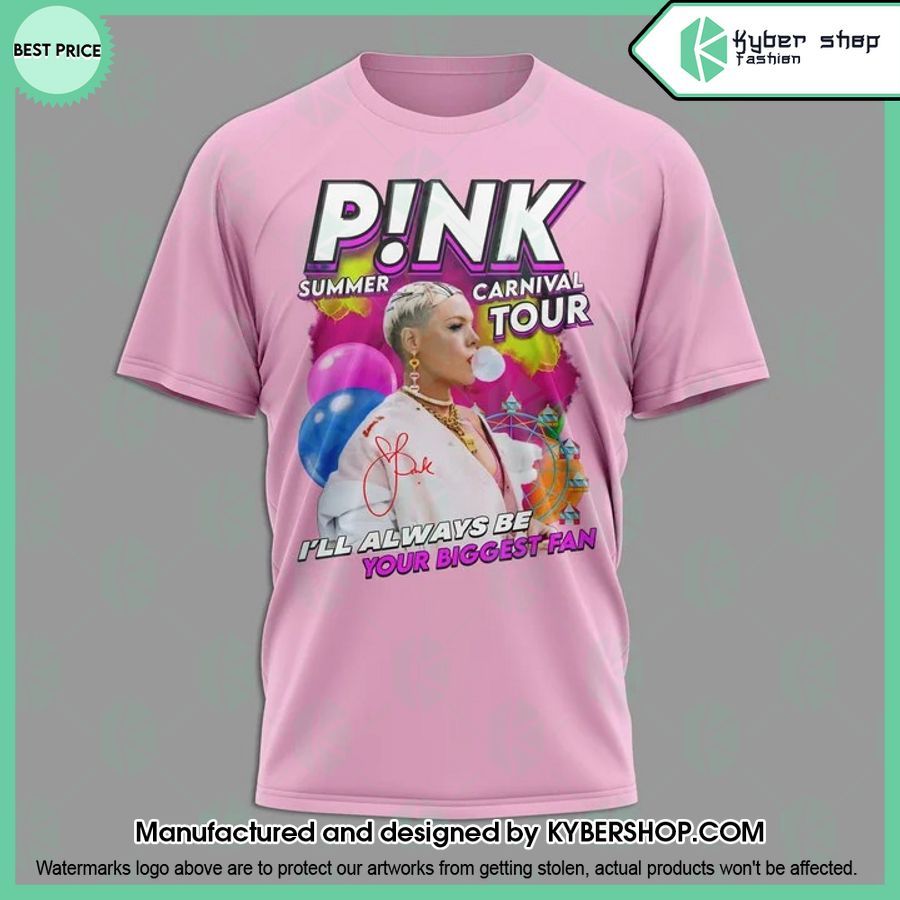 Warning I Am A Big Fan Of Pink T Shirt