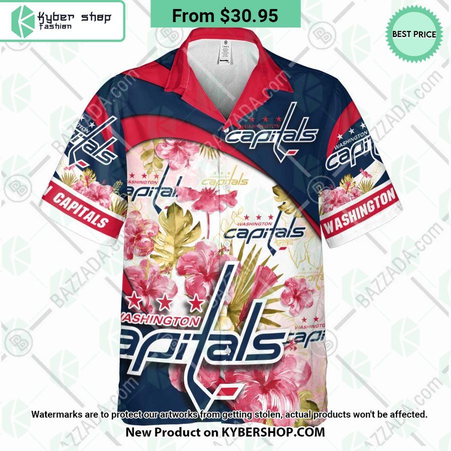 Washington Capitals custom personalized Hawaiian Shirt