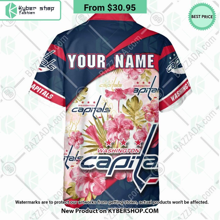 Washington Capitals custom personalized Hawaiian Shirt