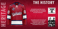 Washington Capitals Heritage Concepts team logo Hockey Jersey