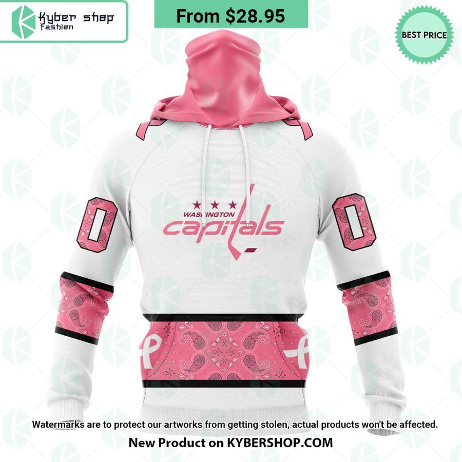 Washington Capitals In October We Wear Pink Breast Cancer Shirt