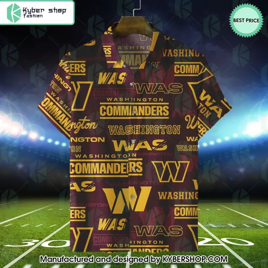 Washington Commanders Hawaiian Shirt
