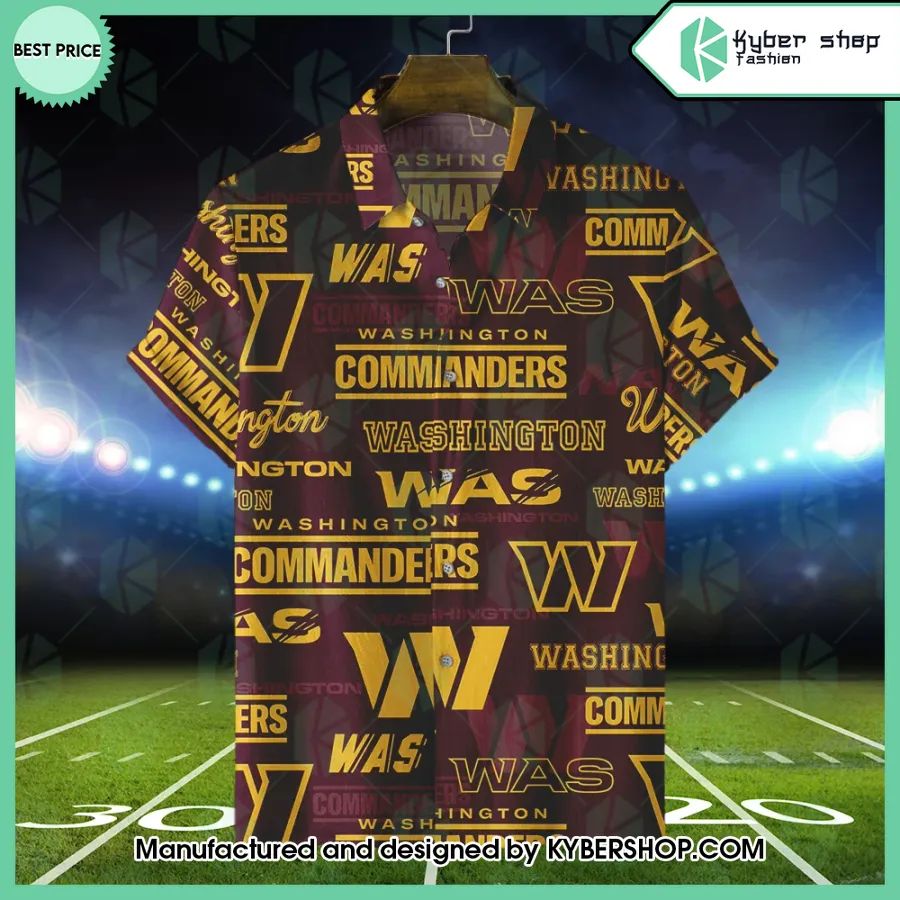 Washington Commanders Hawaiian Shirt