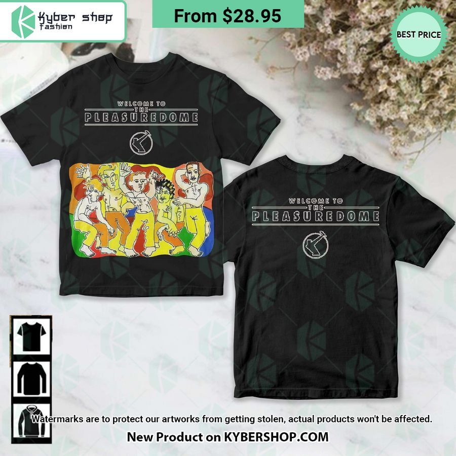 Welcome To The Pleasuredome Frankie Goes Shirt