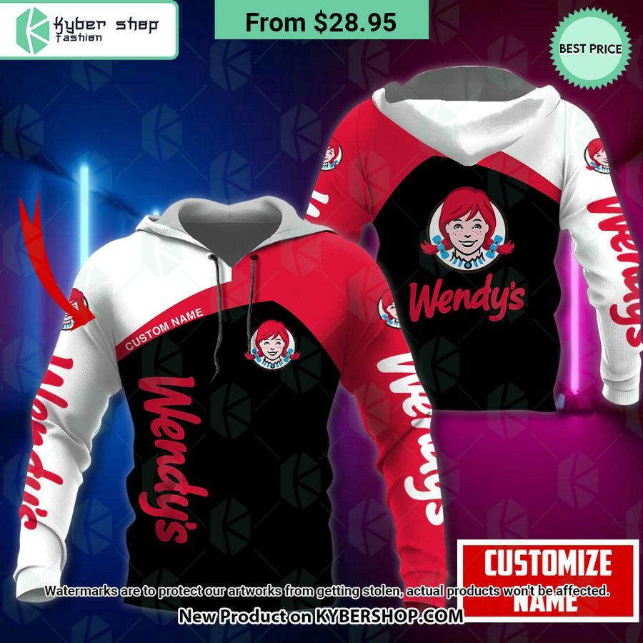 Wendy’s CUSTOM Shirt, Hoodie