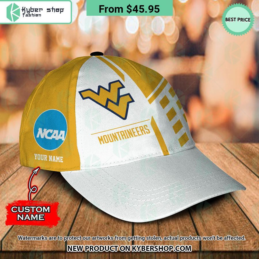 West Virginia Mountaineers CUSTOM Polo Shirt, Cap