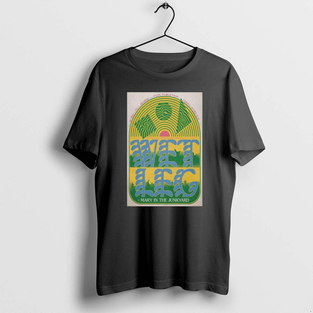 Wet Leg Sept 30 Oct 1 2025 Oakland Ca T Shirts
