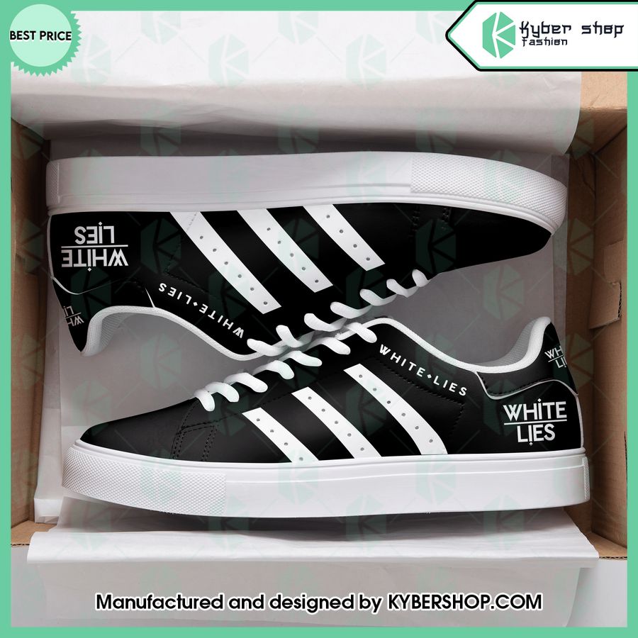 White Lies Stan Smith Shoes