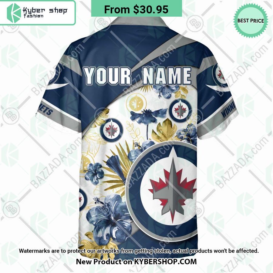Winnipeg Jets custom personalized Hawaiian Shirt