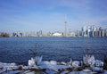 Winter In Toronto Print Unisex , , , Long Sleeve Tee